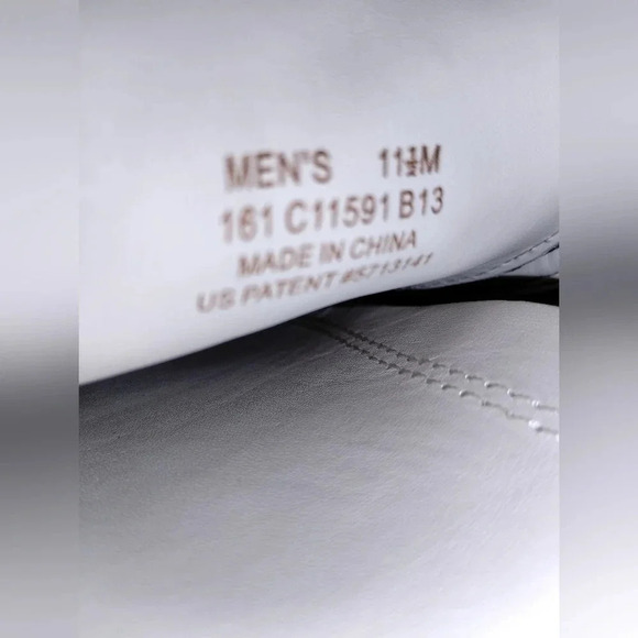 Cole Haan Nike Air Wingtip‎ Oxford Sneaker Orange Tan size 11.5 Athletic Comfort - Picture 4 of 6